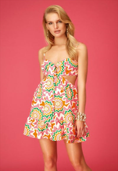 Open short beach dress