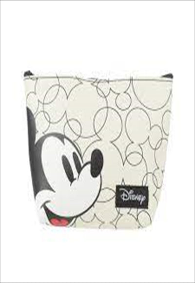 حقيبة كمبيوتر محمول شبه منحرف من مجموعة ميكي ماوس (مشمش)