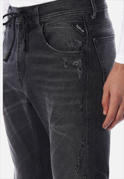 بنطلون جينز رجالي BRONNY SUPER SLIM مصقول