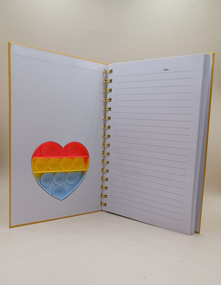 Bubbles A5 Wired Notebook