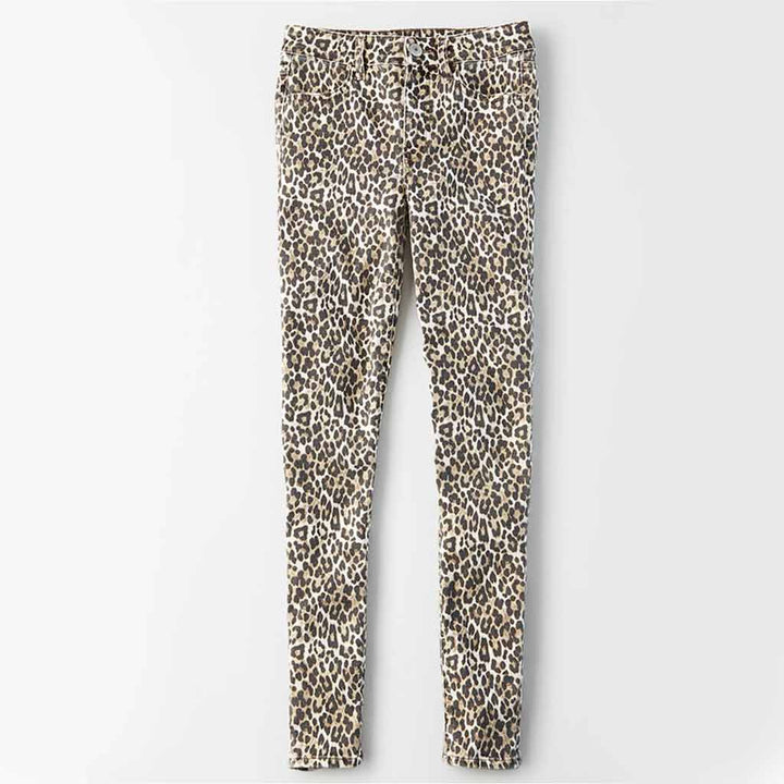 بنطال خصر عالي