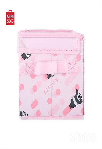 organizer box with lid small (panda)