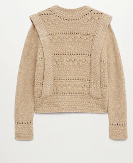 بلوزة صوف قصيرة