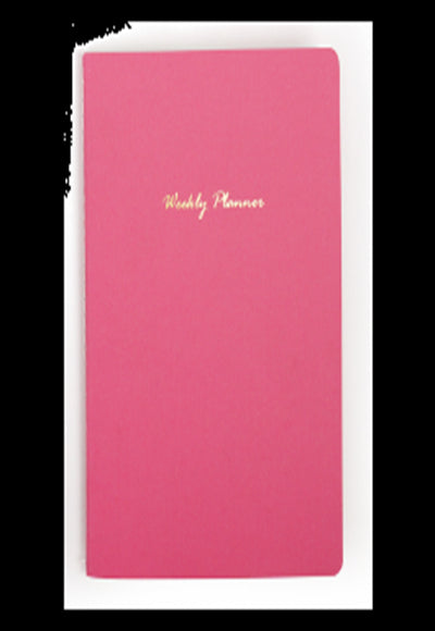 كتاب مخطط أسبوعي بالغرز (32 ورقة) (فوشيا)