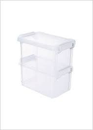 Two-tier storage box (medium)
