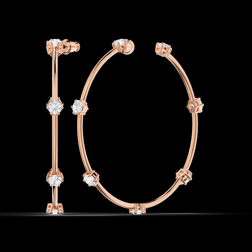 CONSTELLA:PE HOOP WHITE/ROS