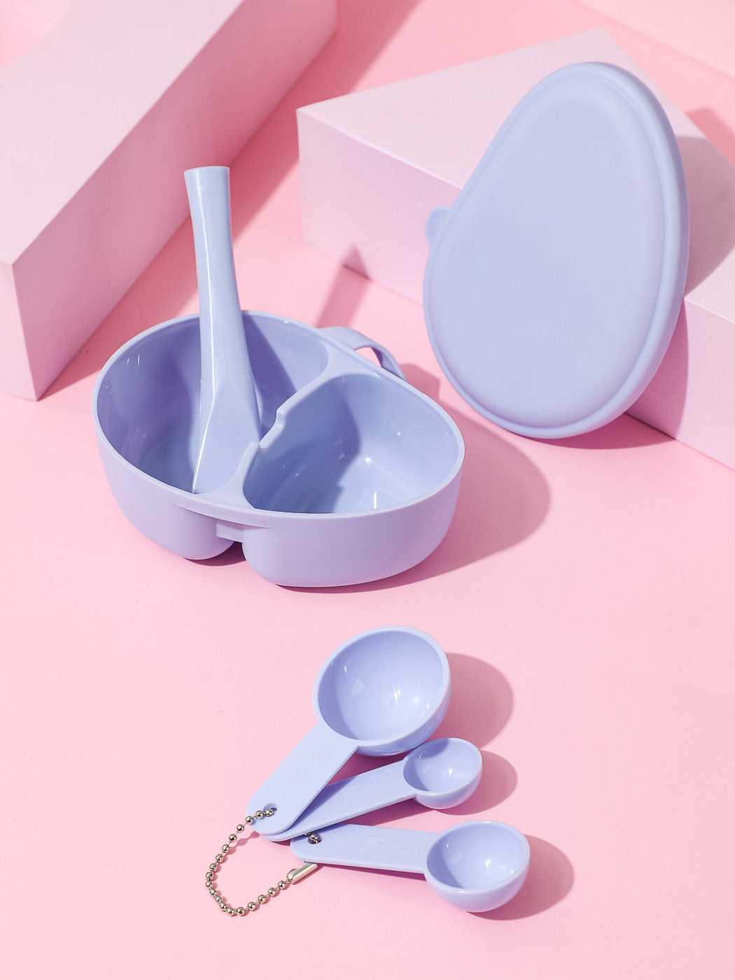 Facial mask mixing bowl set