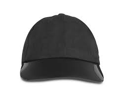 قبعة بيسبول قطن لون سادة (أسود)