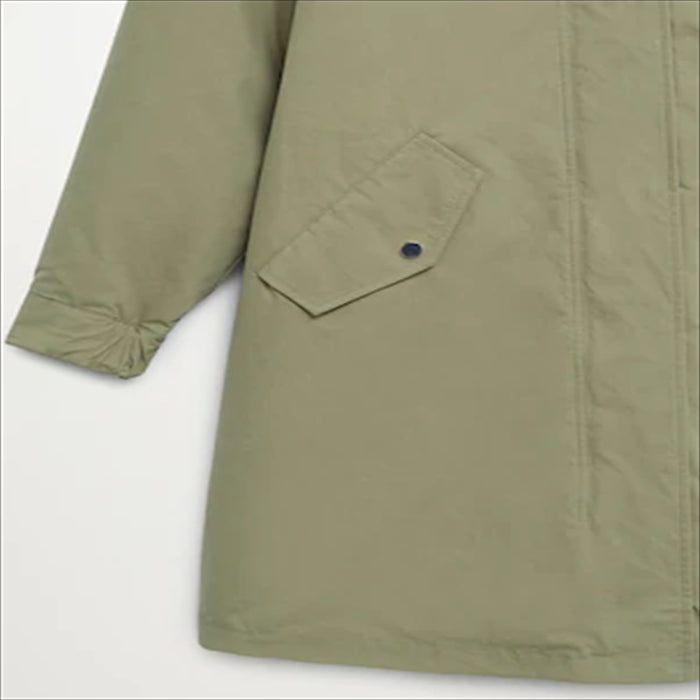 معطف طويل مبطن