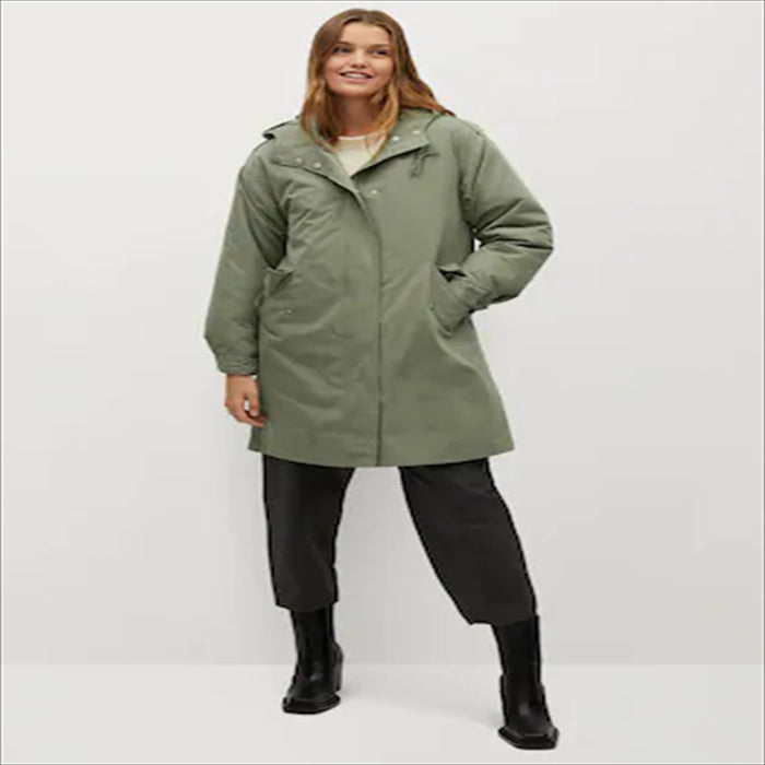 معطف طويل مبطن