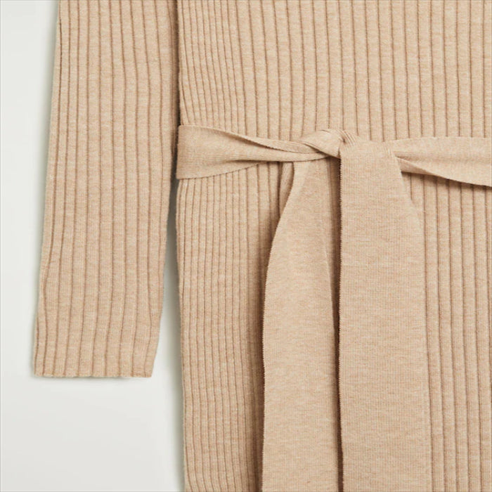 فستان صوف طويل