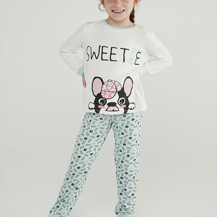 مجموعة حلوة حرارية للبنات متعددة الألوان من قطعتين