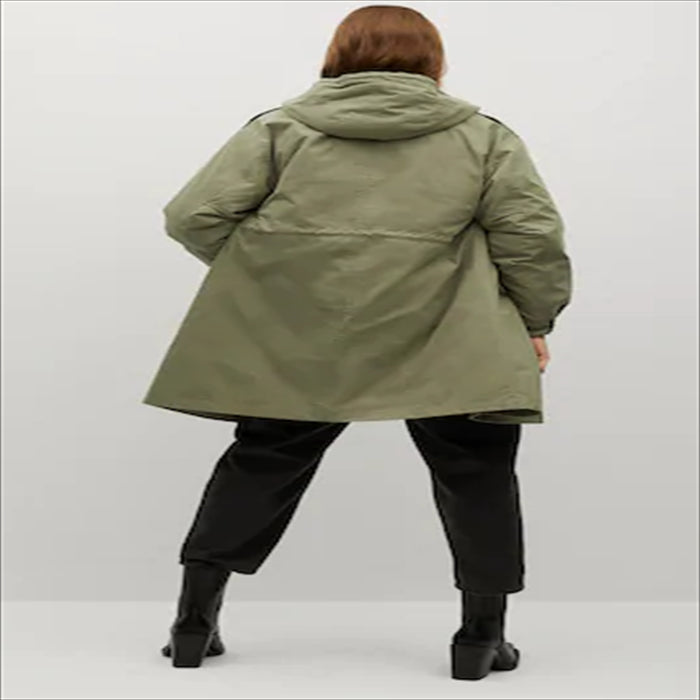 معطف طويل مبطن