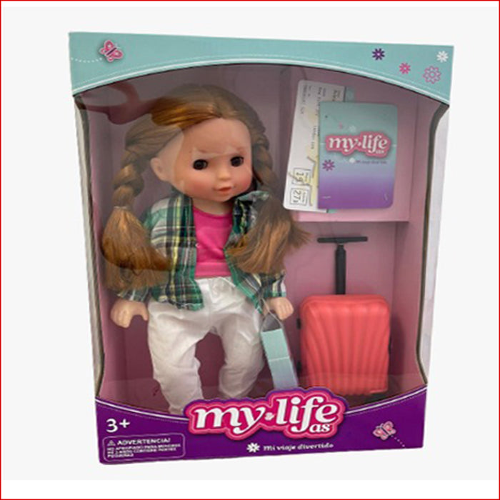 دمية كبيرة مع اكسسوارات