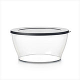 Storage and serving bowl - Clear - transparent black - 4 liters