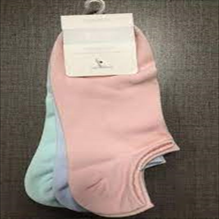 جوارب نسائية بقصة منخفضة لون سادة