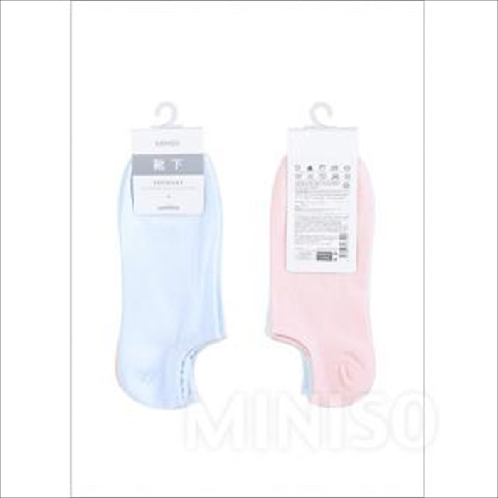 جوارب نسائية بقصة منخفضة لون سادة