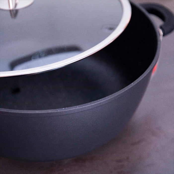 وعاء ألومنيوم مطلي بالرخام حجر معدني