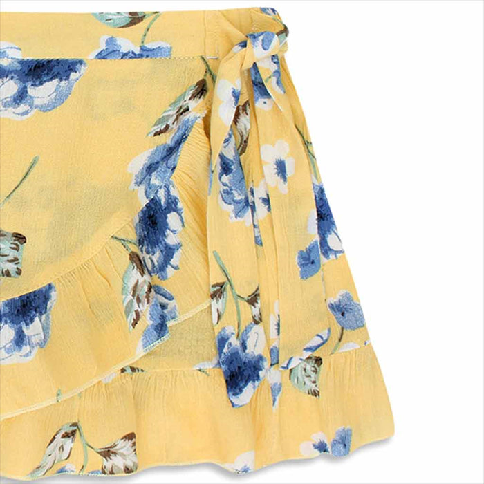 تنورة بطباعة أزهار