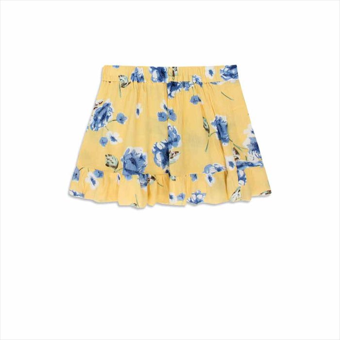 تنورة بطباعة أزهار